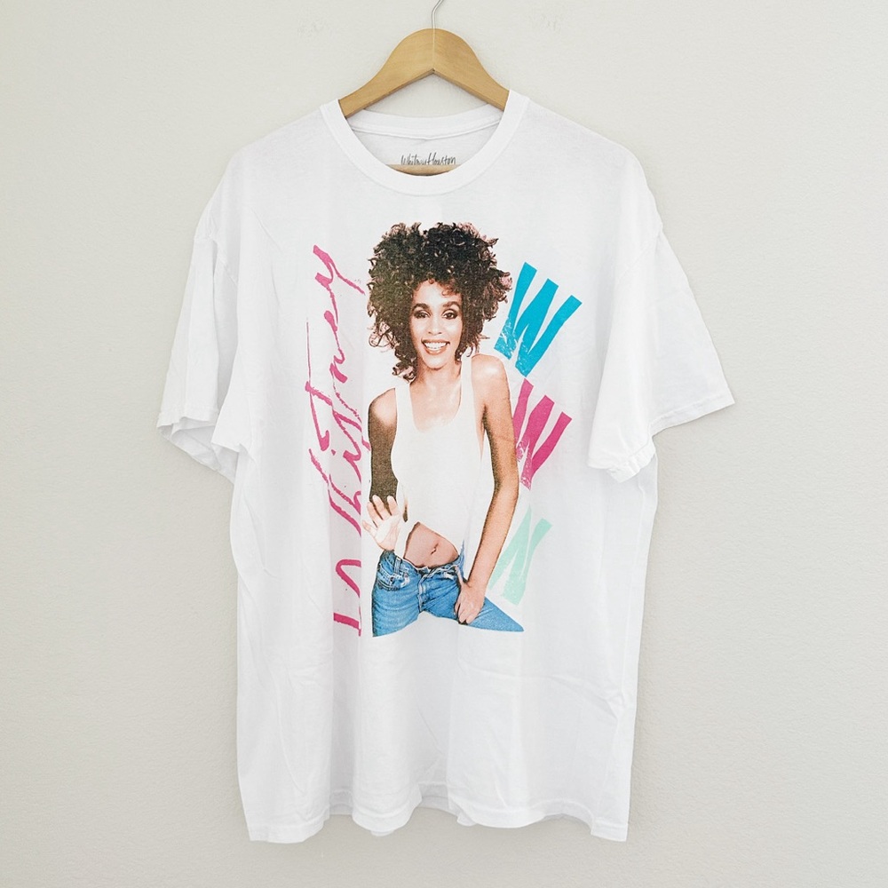 NEW UO Whitney Houston Graphic Tee Dress